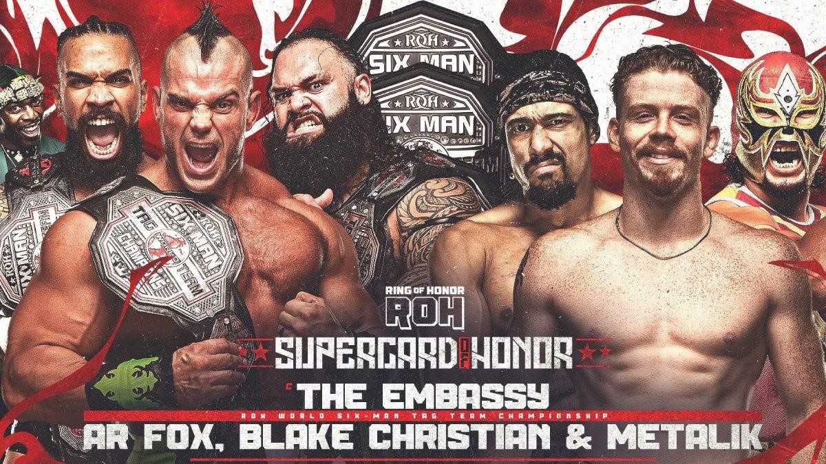 ROH Supercard of Honor 2023 live stream Start Time for the USA, UK